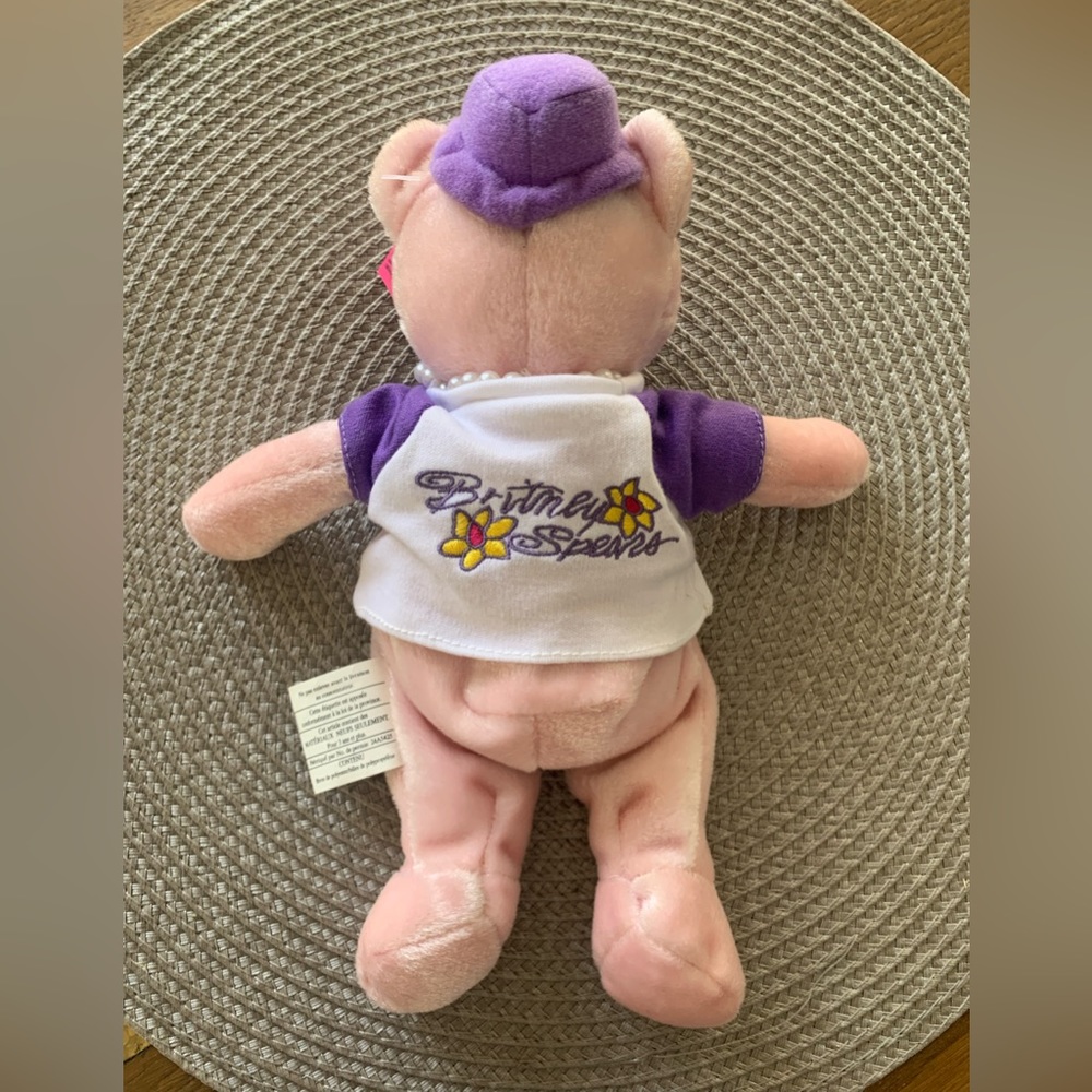 NWT Britney Spears 2000 Vintage One More Time Limited Edition Bear - Picture 4 of 15